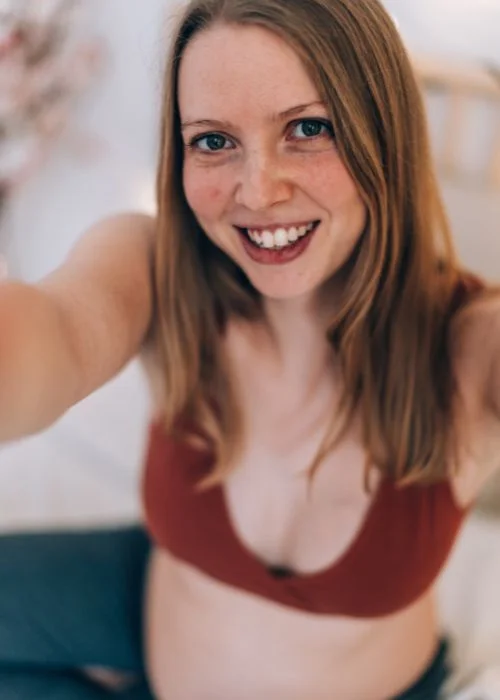 Creative at-home boudoir photography setup with intimate and cinematic mood