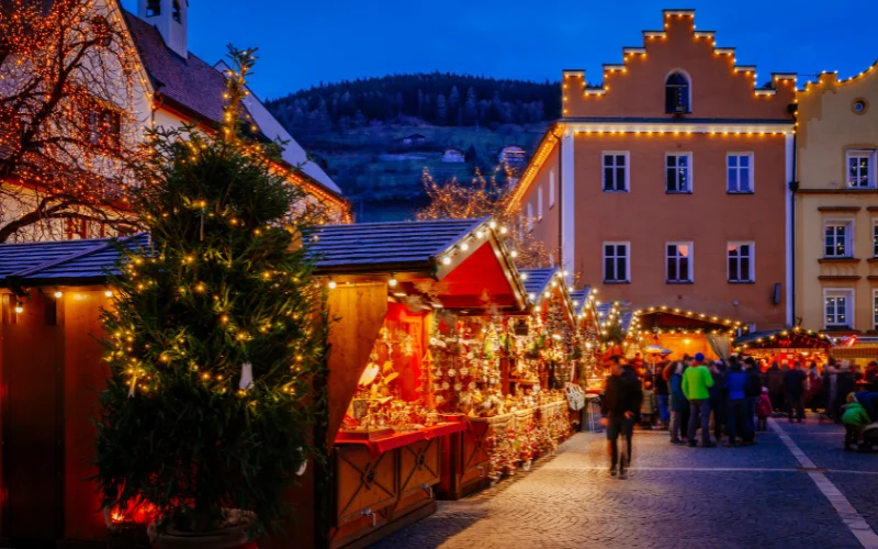 Market adventure & festive photoshoot