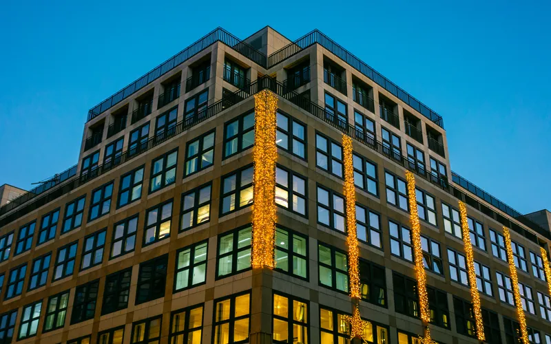 exterior shot of commercial property