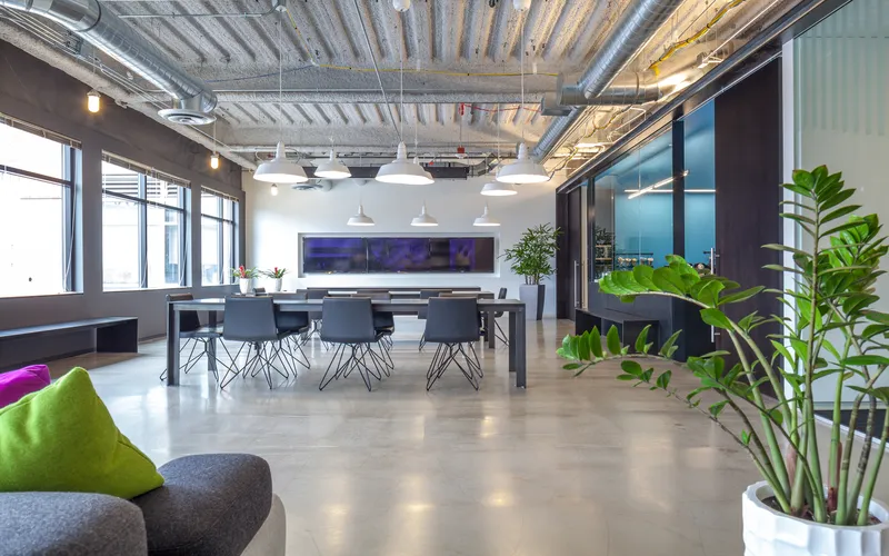 sitting area of office