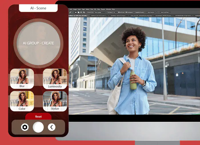 photoshop skin retouching plugin, ai retouching software