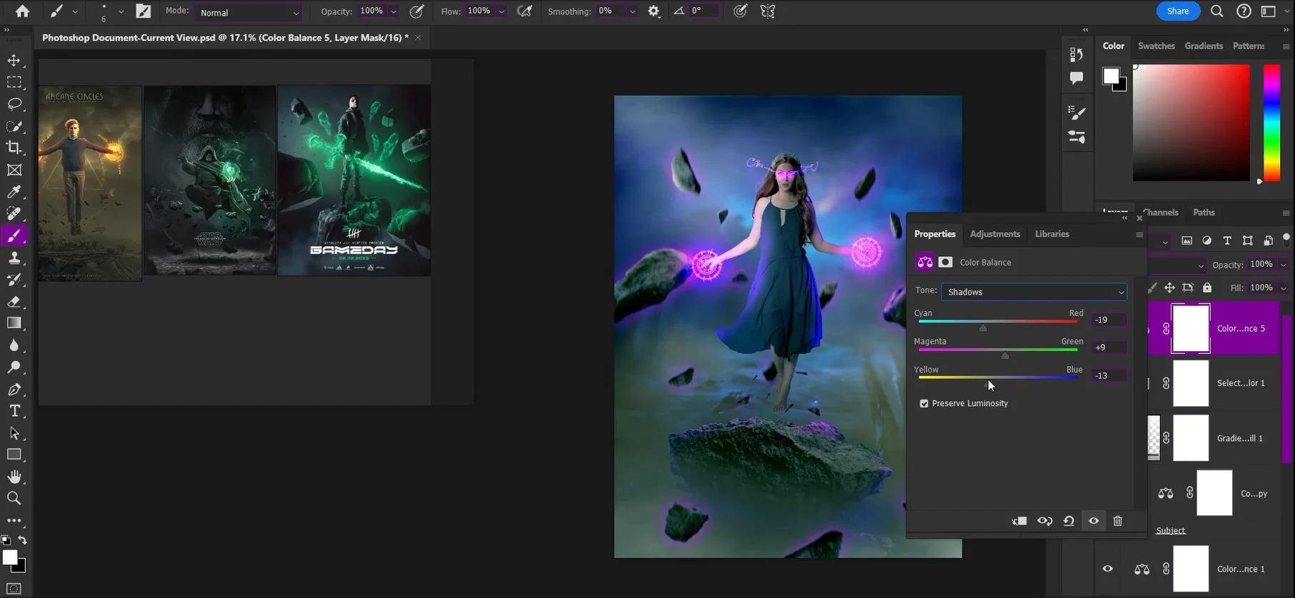 editing steps