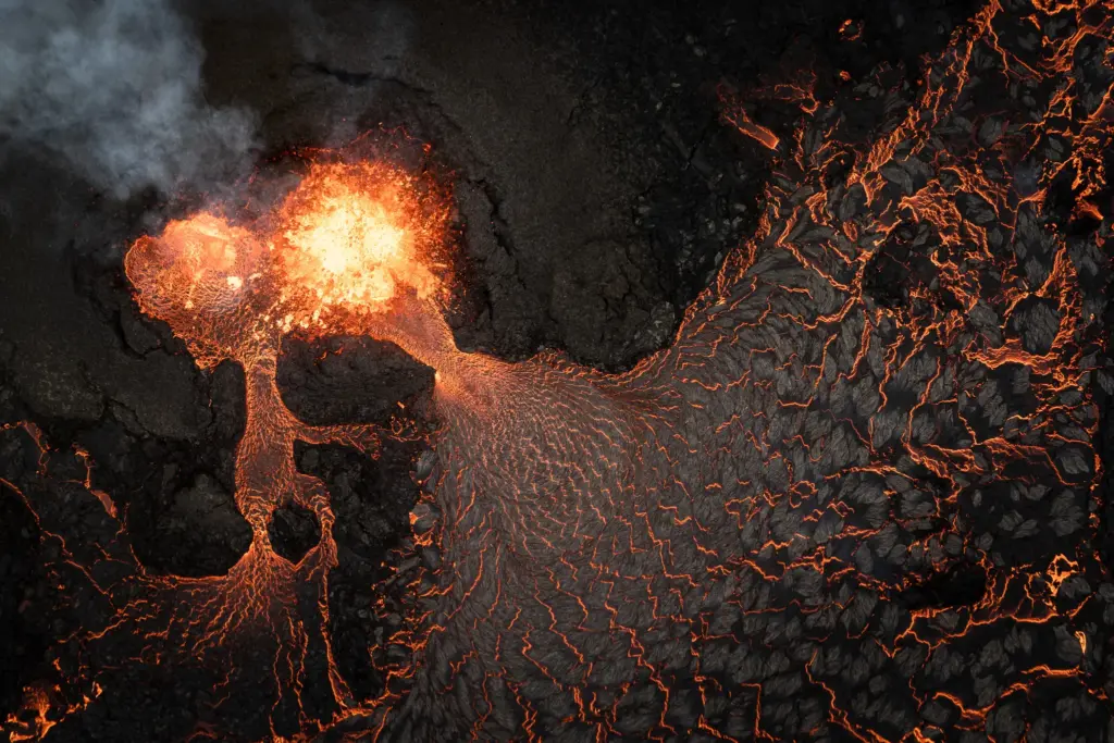 Volcano landscape photos