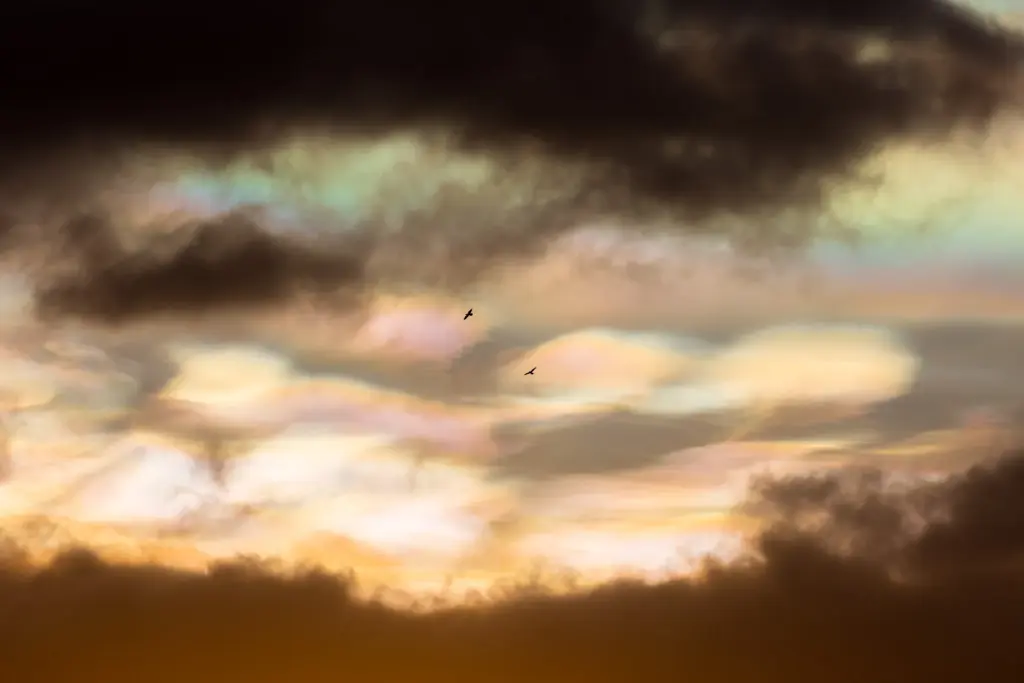 Beautiful sky captured