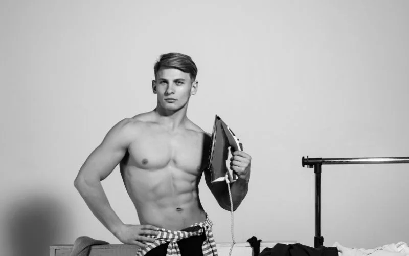 unusual male boudoir poses