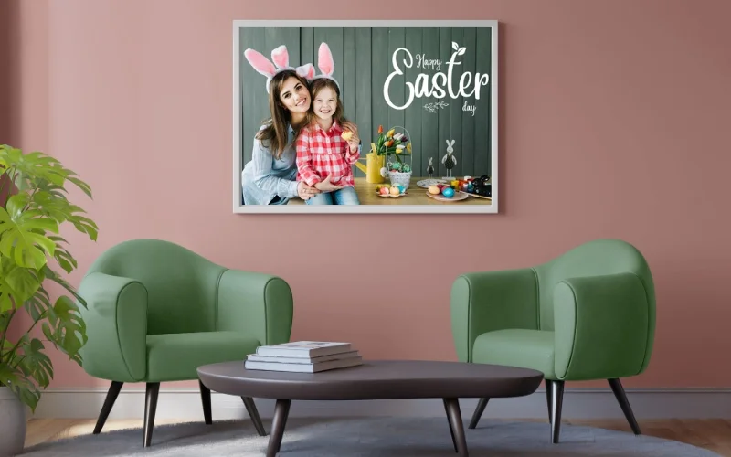 pastel Easter text overlays, free Easter word art, Easter digital text overlays, Easter text stickers, Easter-themed calligraphy, Happy Easter text overlays