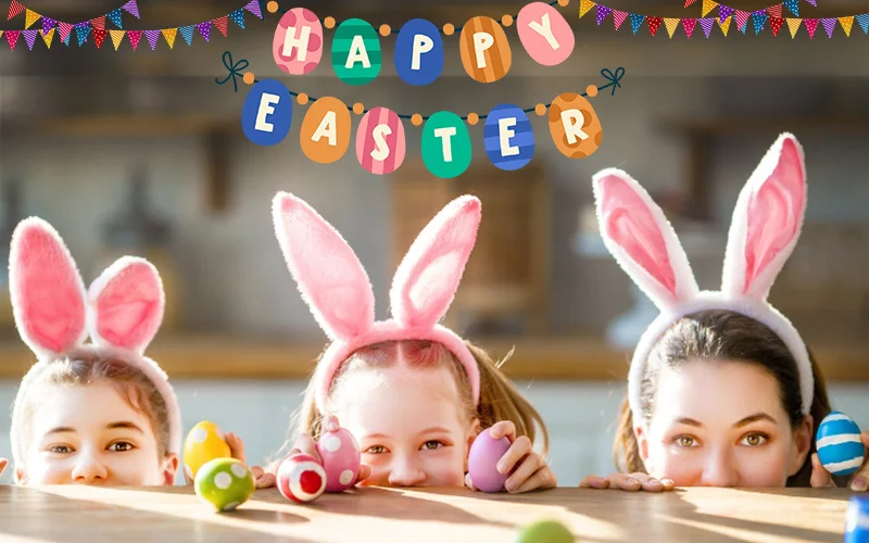 after-easter overlays, ree Easter word art, Easter digital text overlays, Easter text stickers, Easter-themed calligraphy