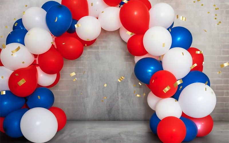 BG with balloons