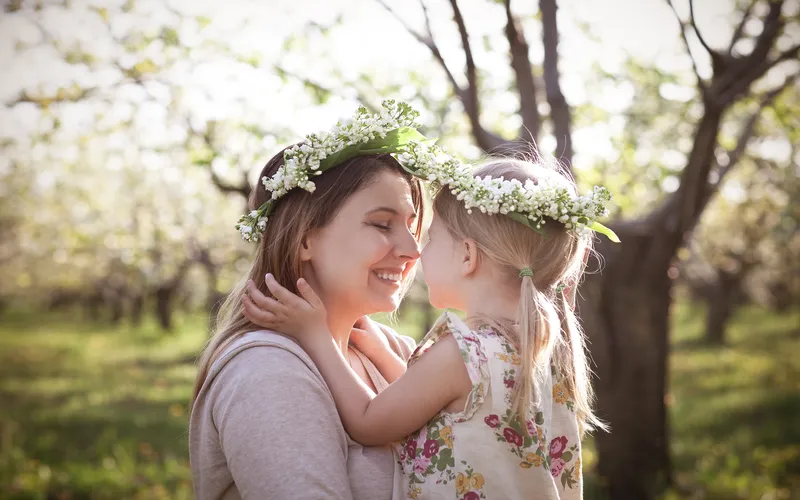mommy & me spring photoshoot