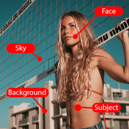 AI selection feature