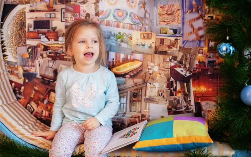 Old book pages and newspaper clippings layered together for a vintage-style photo backdrop