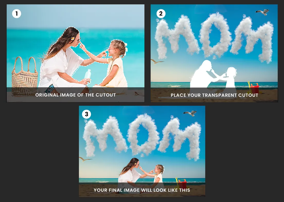How to use mothers day digital backgrounds