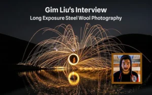 Long exposure night time photography