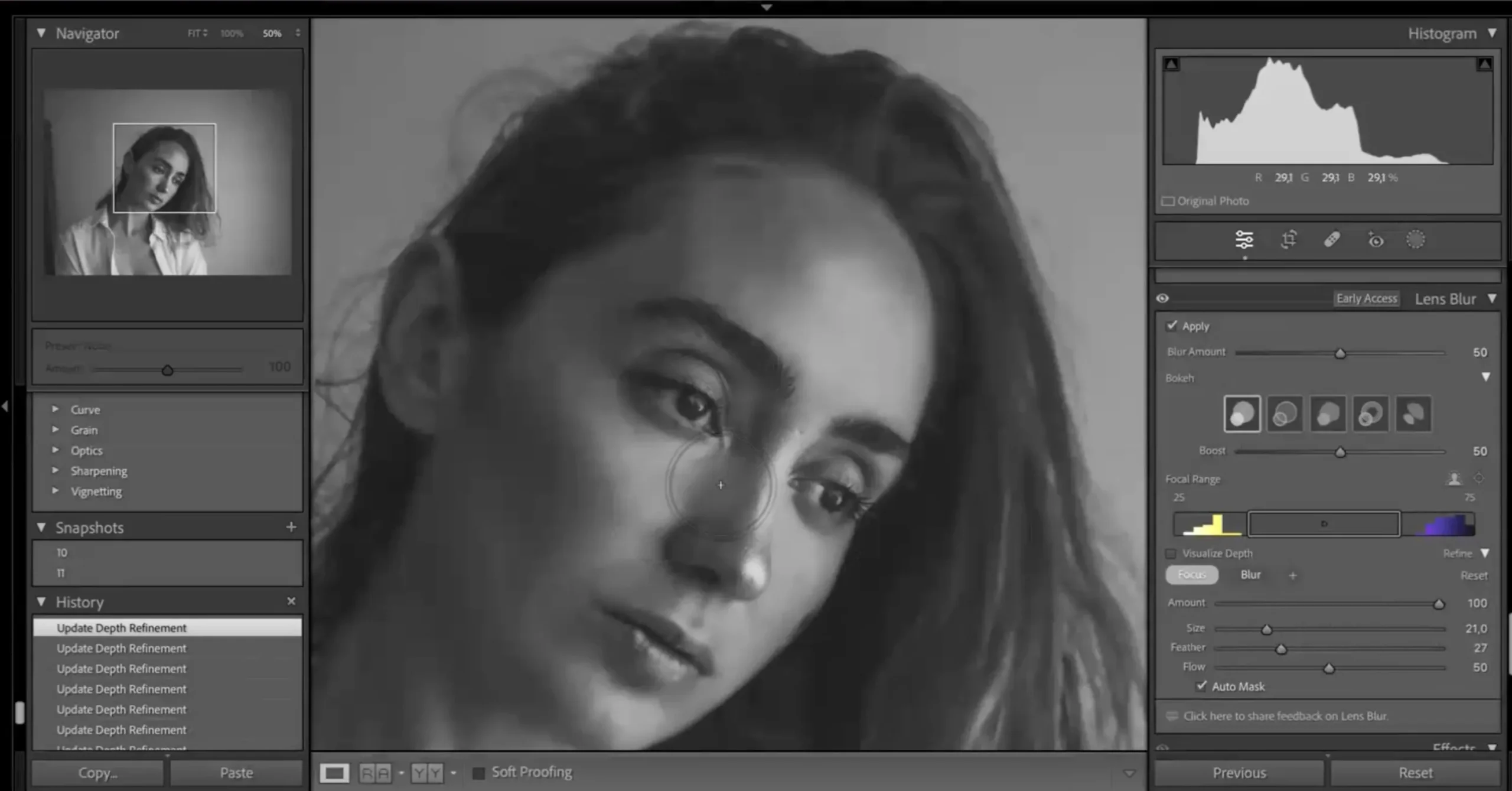 professional results from Lightroom editing course demonstration