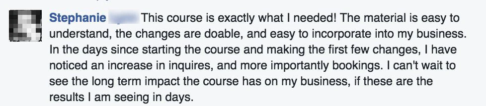 Customer review