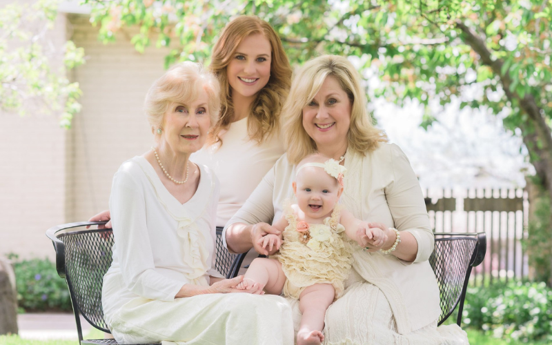 generational picture of moms