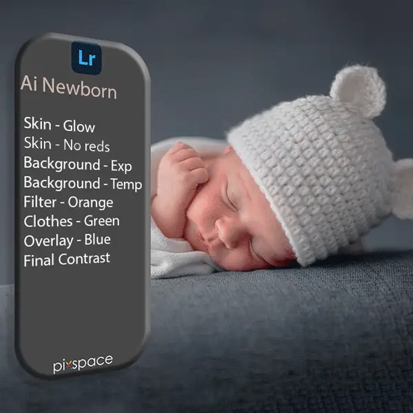 LR preset for infant photos