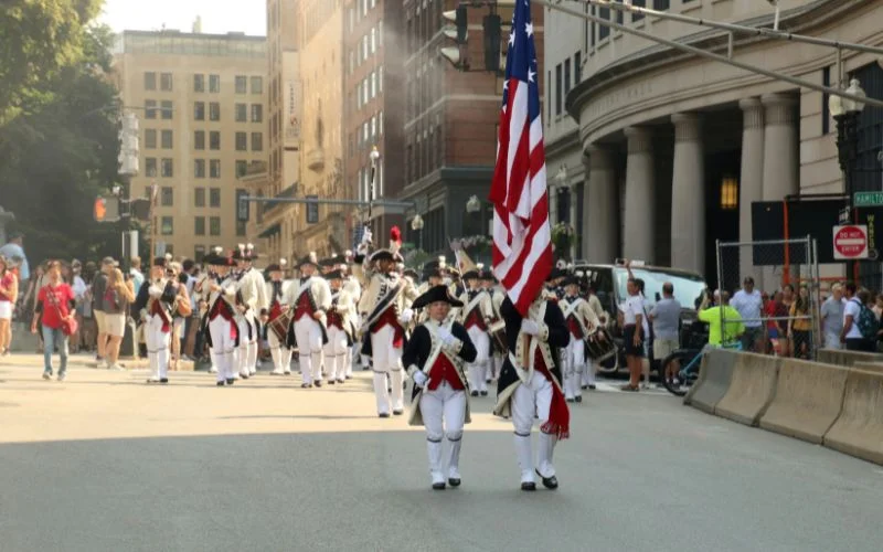 independence day parade snapshots