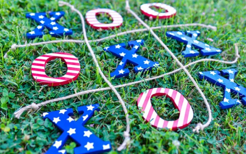 4th of july games photoshoot