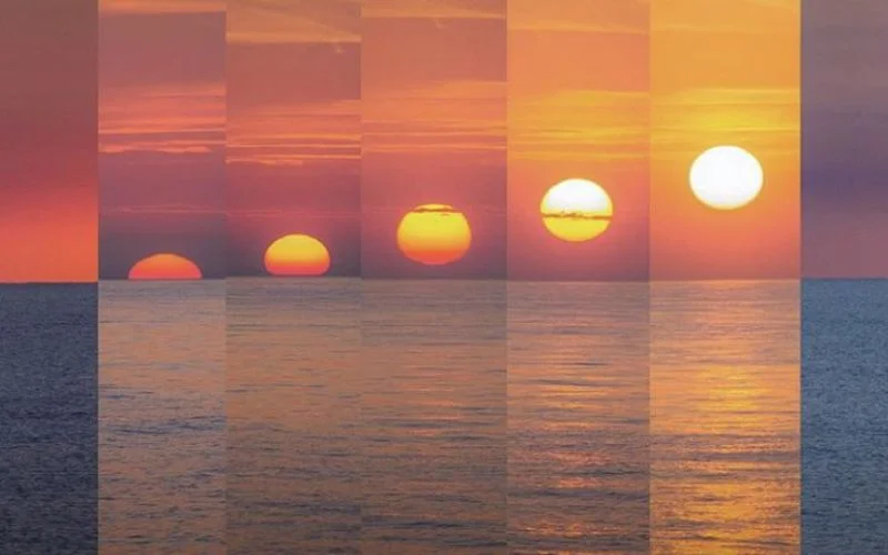 beautiful images captured of sunset