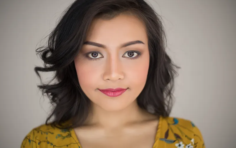head shot of a woman