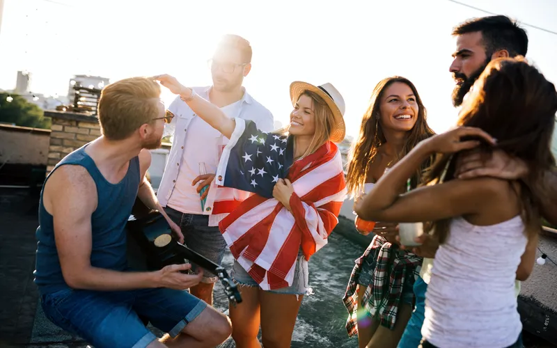 Candid Moments for 4th of July photo