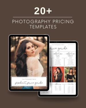 feature image pricing photo essentials template, photography card templates
