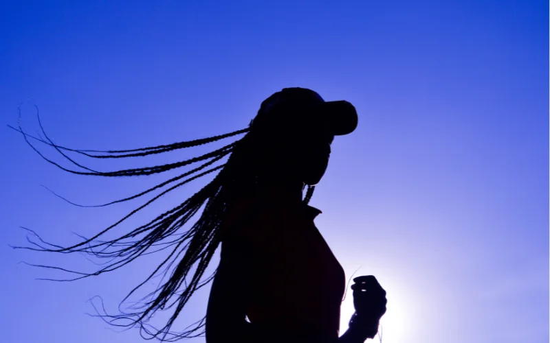 Silhouette Self Portrait Photography