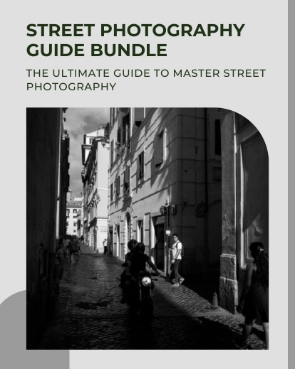 Street photography bundle, street photography guide, street photos course