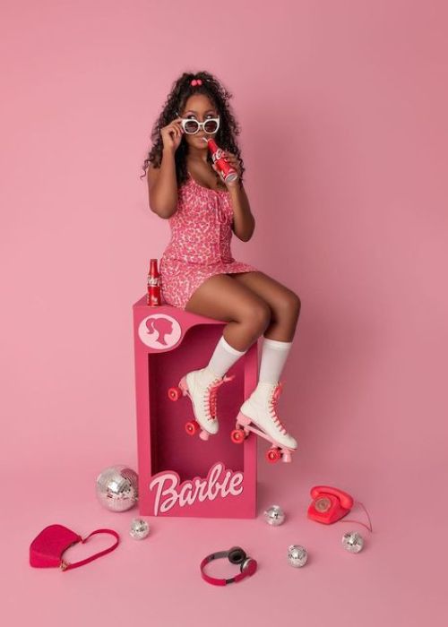 barbie box photoshoot for adults