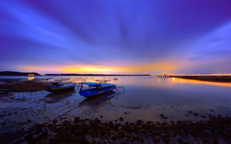 photo captured at the blue hour