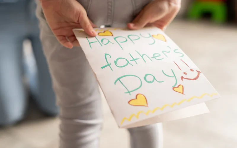 a diy greeting card for fathers day