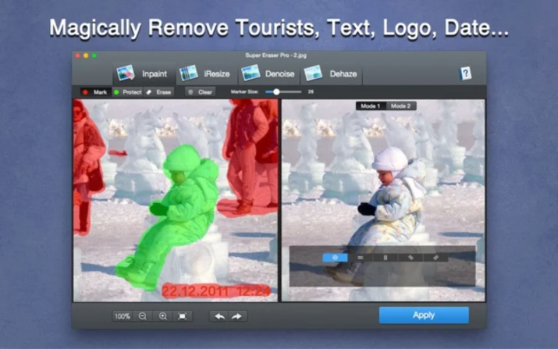 erase objects from photo