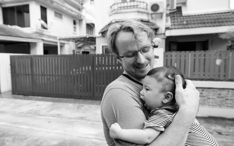 vintage father's day photoshoot