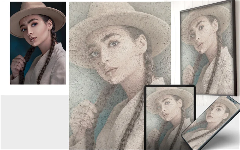 vintage photoshop action