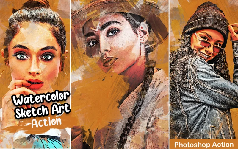 watercolor effect
