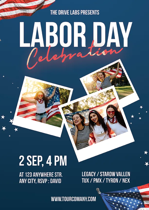 labor day flyer template free