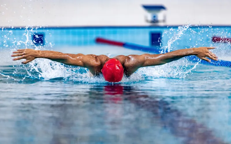 swimming photography