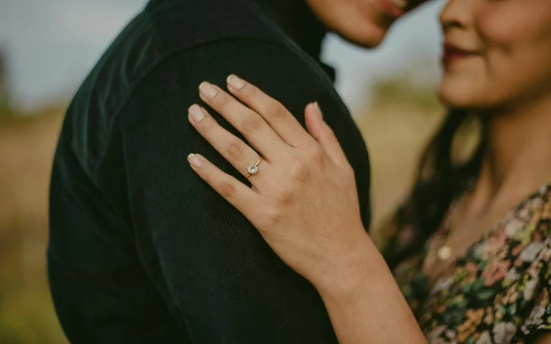 engagement ring save the date photo ideas