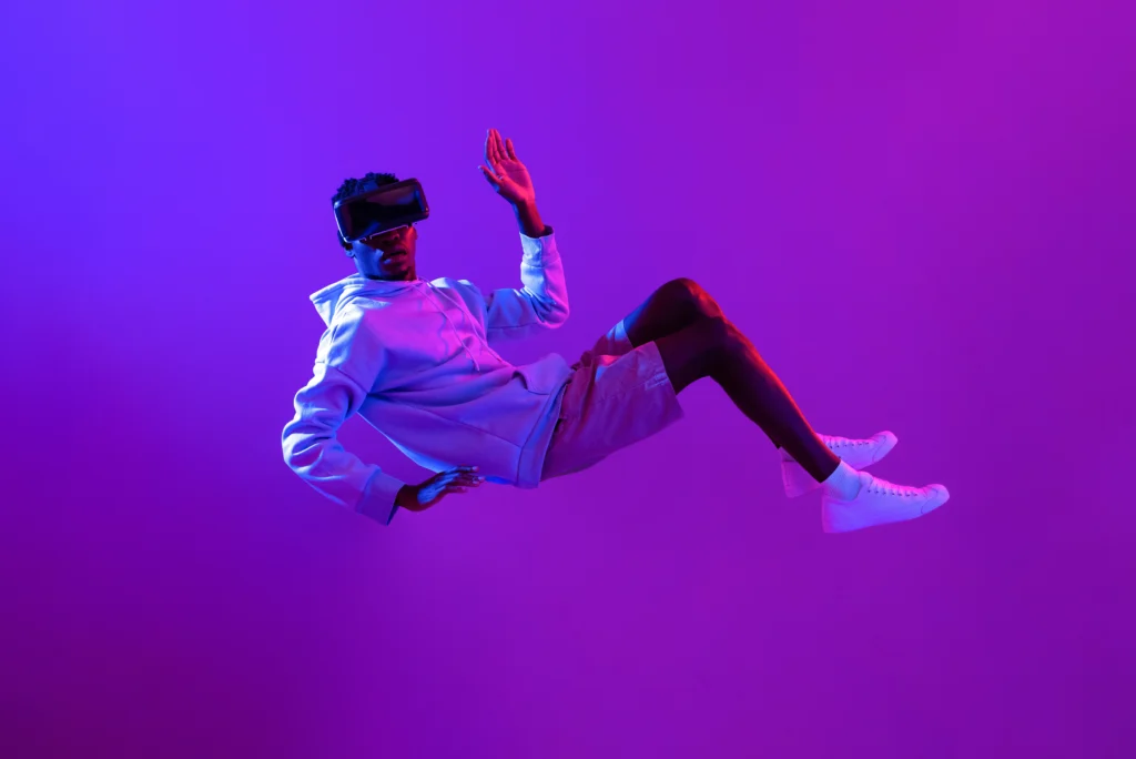 sci-fi inspired photoshoot