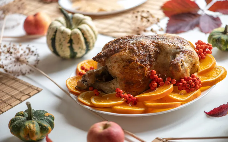 Thanksgiving special tasty turkey