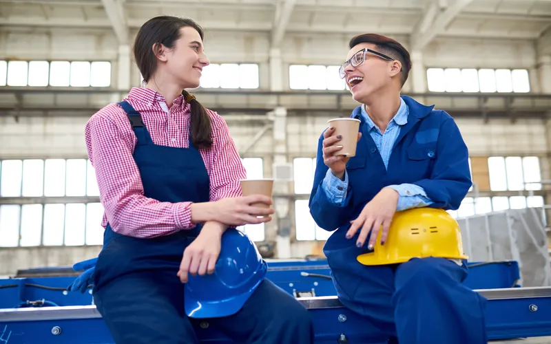 candid photography of workers
