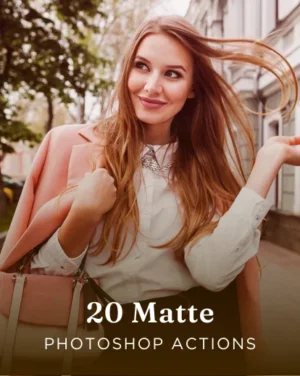 lightroom bundle, 20 Matte Photoshop Actions