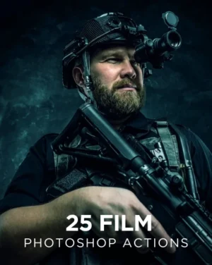 25 film photoshop actions featured image
