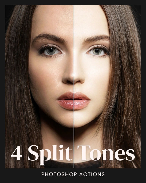 Split Tone Photoshop actions Feature Image