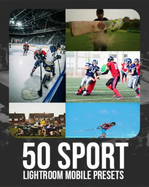 sports Lightroom mobile presets