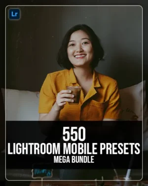 550 Lightroom Mobile Presets Mega photo essentials Bundle- featured image