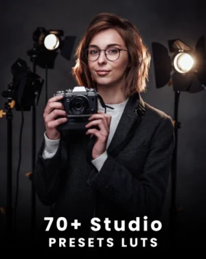 70 Sleek Studio Presets LUTs - featured image