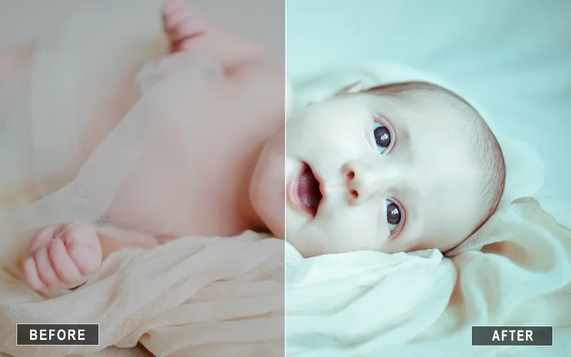 Aesthetic Newborn Actions For Photoshop