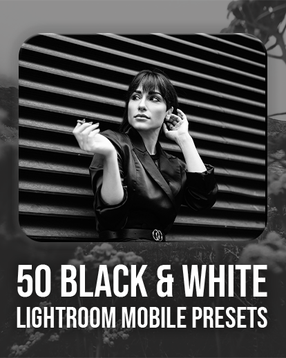 black and white mobile presets